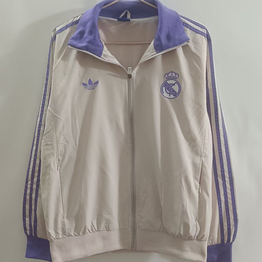 Rompeviento 2025/26 Real Madrid Retro