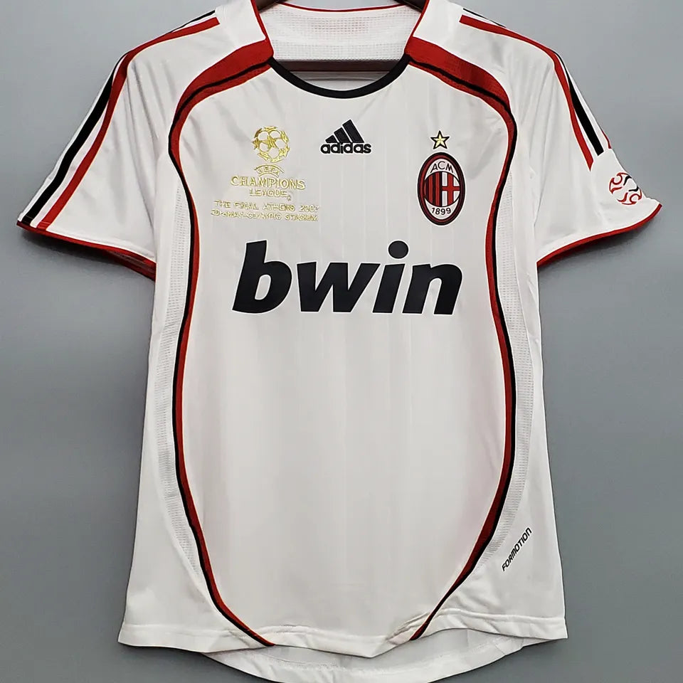 Jersey 2006/07 AC Milan Visitante Manga corta Versión Fan Retro