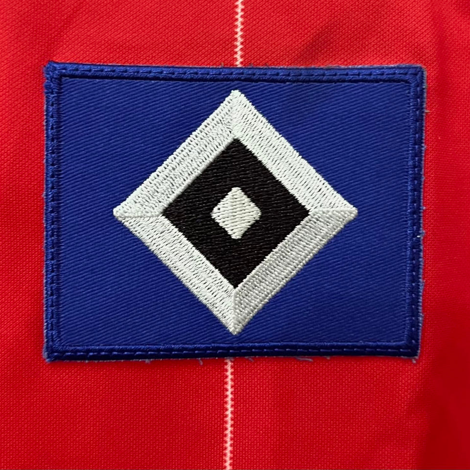 jersey 1983/84 hamburger visitante manga corta versión fan retro