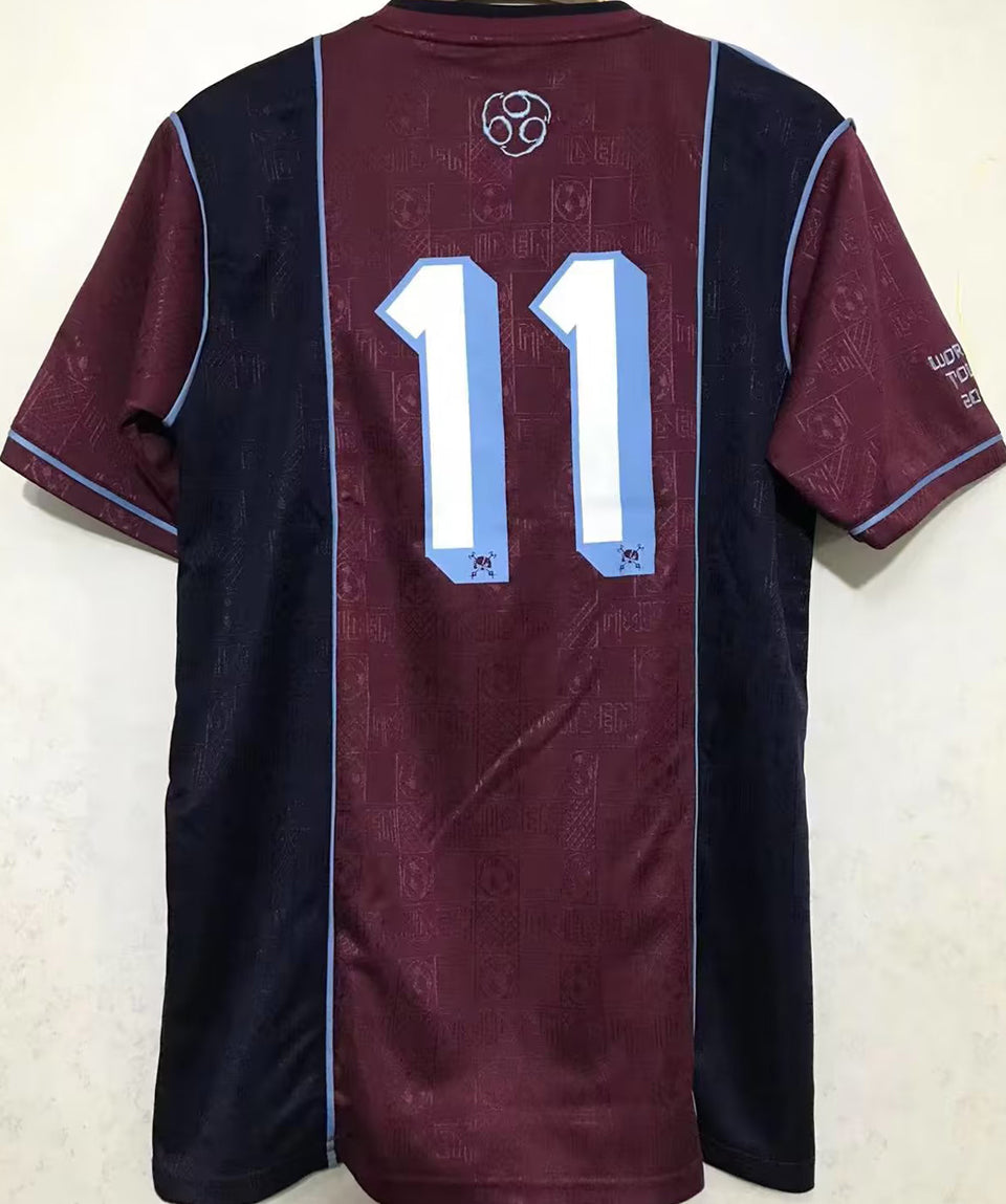 jersey 2011 iron maiden especial manga corta versión fan retro