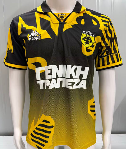 Jersey 1997/1998 AEK Local Manga corta Versión Fan Retro
