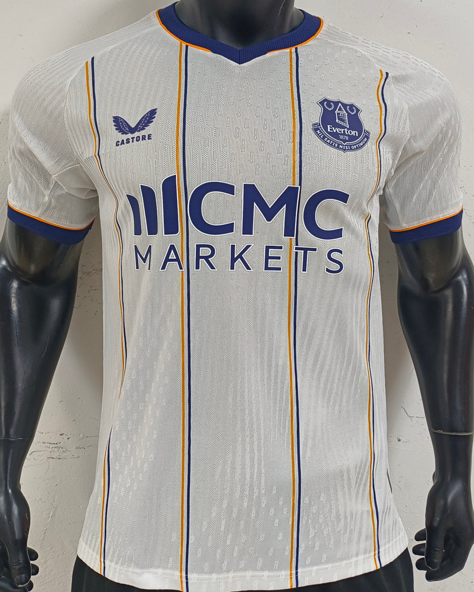 jersey 2026/27 everton visitante manga corta versión jugador