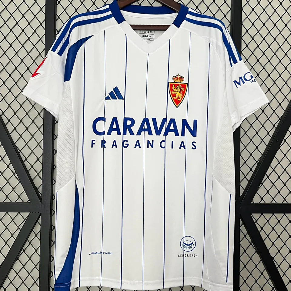 Jersey 2024/25 Zaragoza Local Manga corta Versión Fan