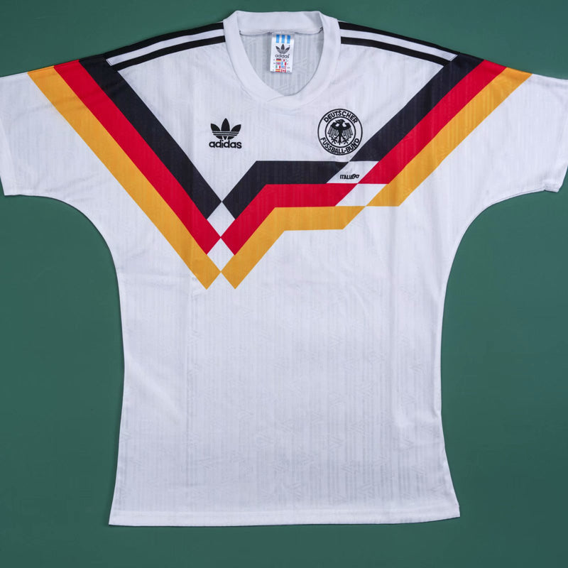 1990 alemania local versión fan selecciones retro
