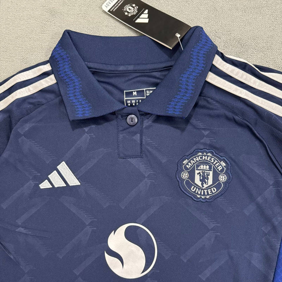 Jersey 2024/25 Manchester United Visitante Manga corta Mujer