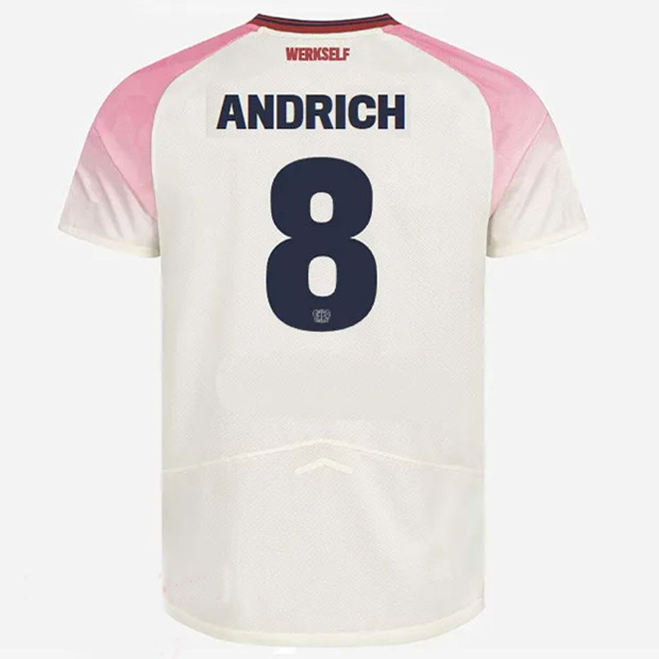 jersey 2025/26 leverkusen visitante manga corta versión fan