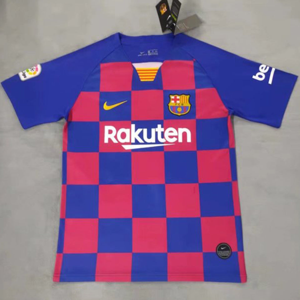 Jersey 2019/20 Barcelona Local Manga corta Versión Fan Retro