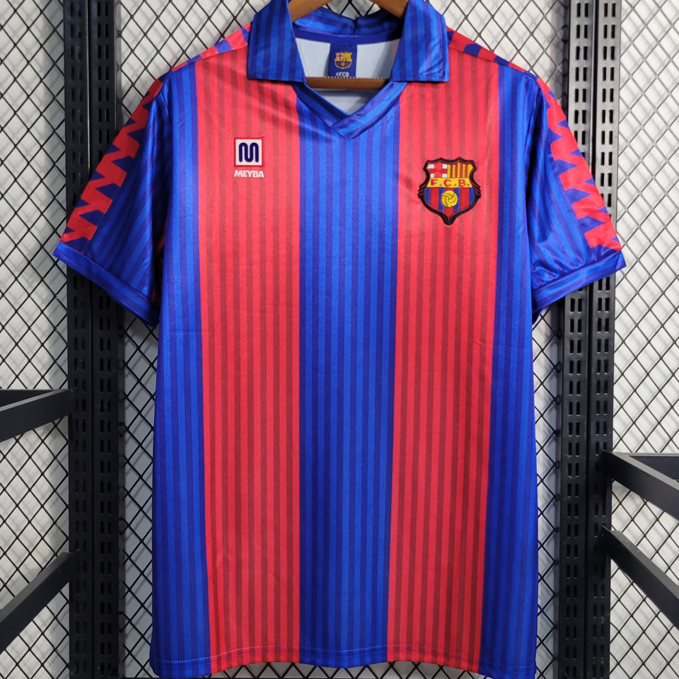 jersey 1992 barcelona local manga corta versión fan retro