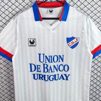 Jersey 1989 Uruguay Nacional Club Local Manga corta Versión Fan
