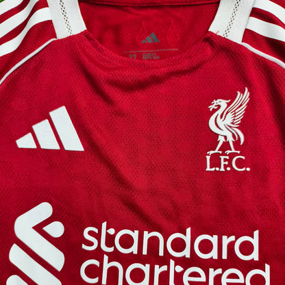 Jersey 2025/26 Liverpool Local Manga corta Versión Jugador