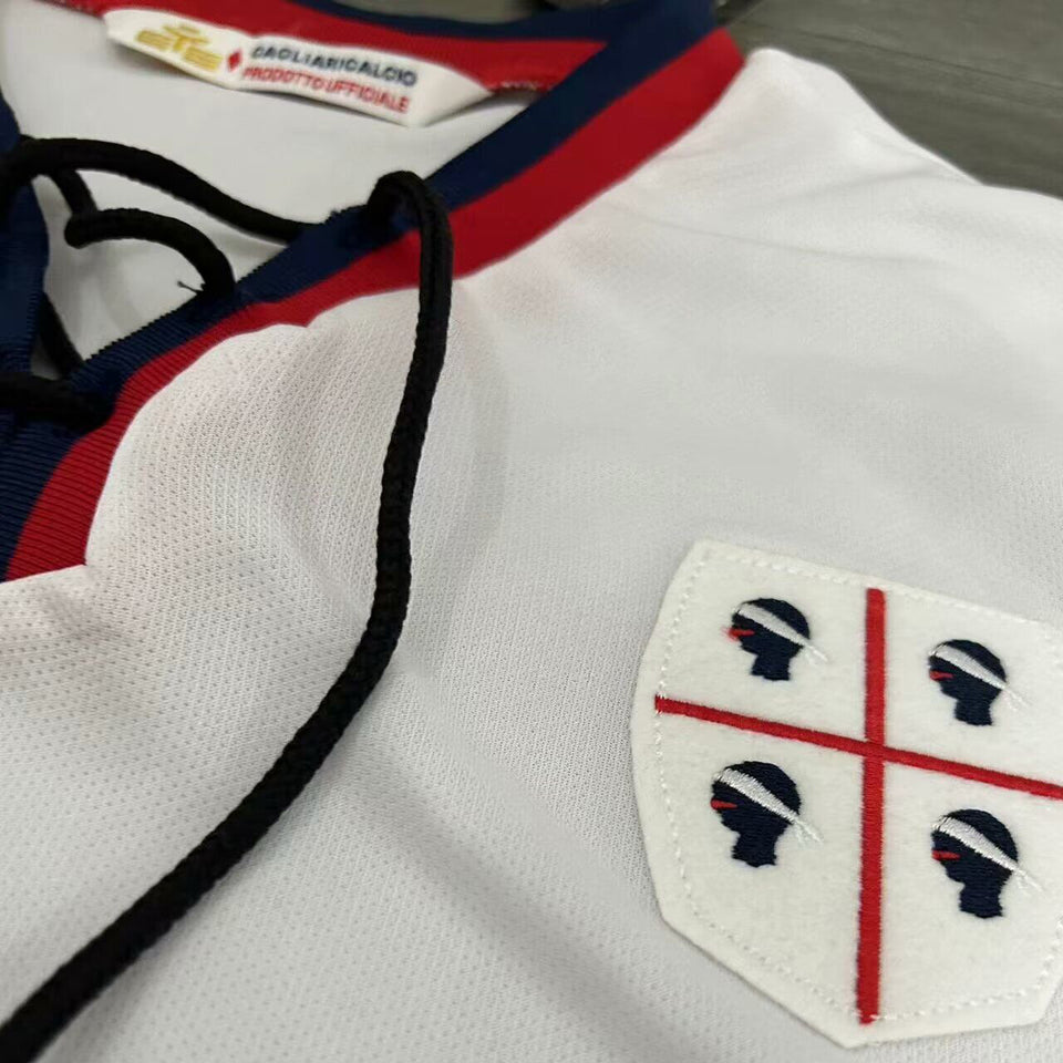 jersey 1969/70 cagliari local manga corta versión fan retro