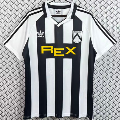 Jersey 1991/1992 Udinese Local Manga corta Versión Fan Retro