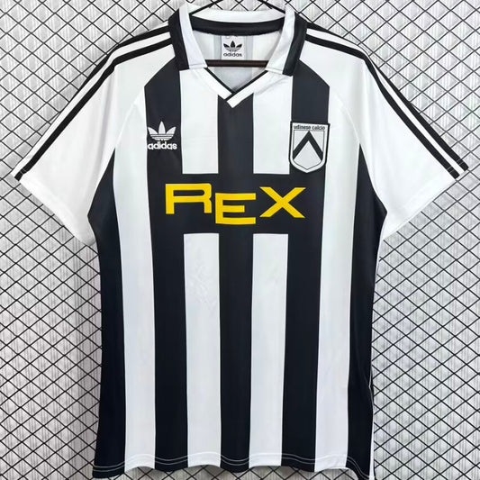 Jersey 1991/1992 Udinese Local Manga corta Versión Fan Retro