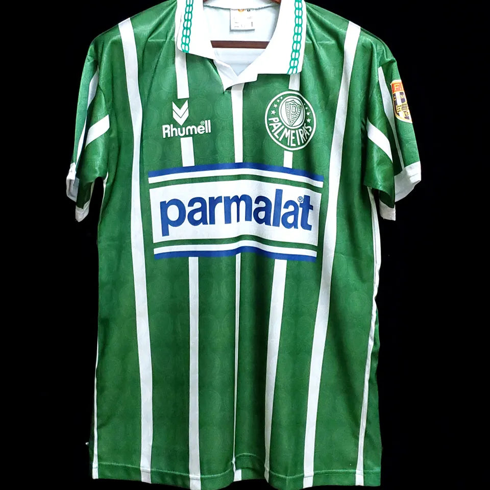 Jersey 1993/94 Palmeiras Local Manga corta Versión Fan Retro