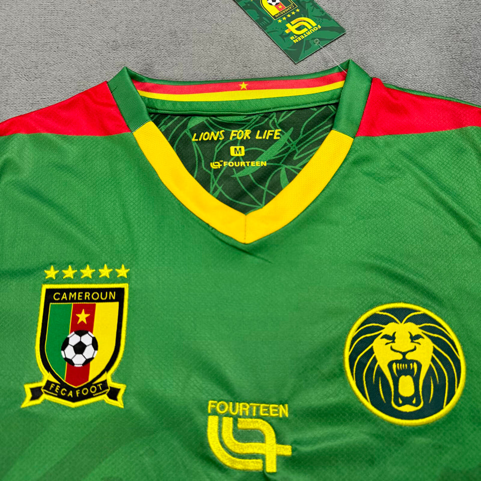 2025/26 Cameroon Local Versión Fan Selecciones