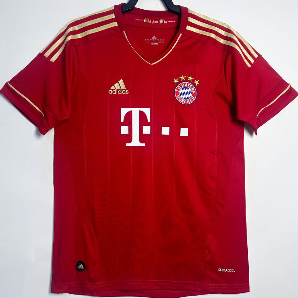 Jersey 2012/13 Bayern Munich Local Manga corta Versión Fan Retro
