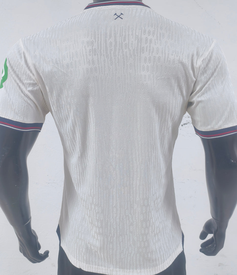 jersey 2025/26 west ham visitante manga corta versión jugador