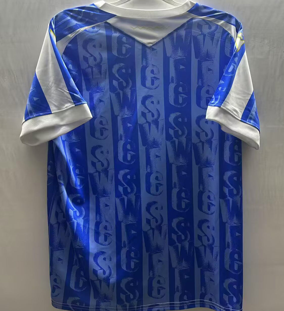 Jersey 2025/26 Sheffield Wednesday Local Manga corta Versión Fan