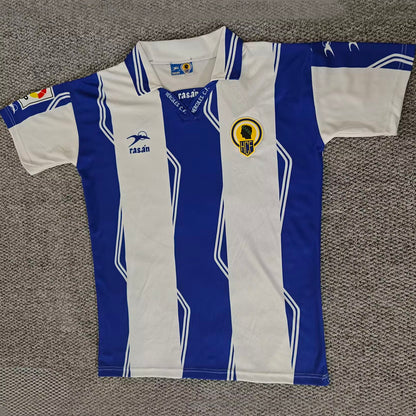 Jersey 1997/1998 Hercules CF Local Manga corta Versión Fan Retro