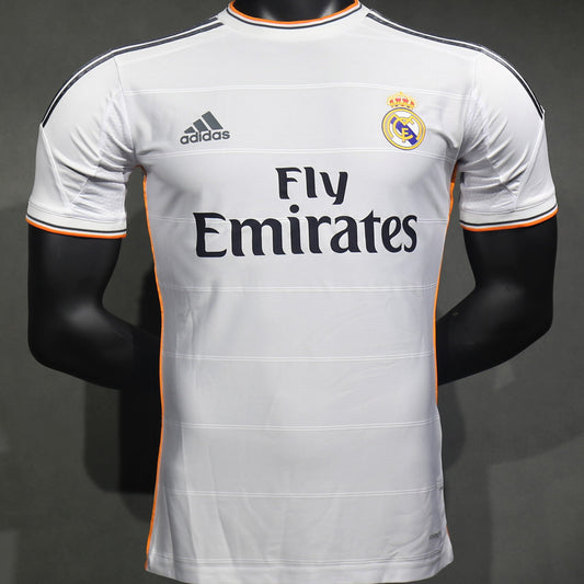 Jersey 2013/14 Real Madrid Local Manga corta Versión Jugador Retro