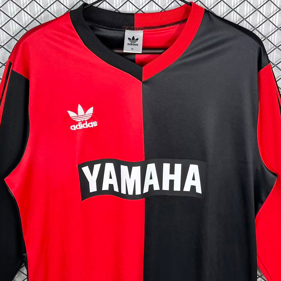 jersey 1990/1993 newell's old boys local manga larga versión fan retro