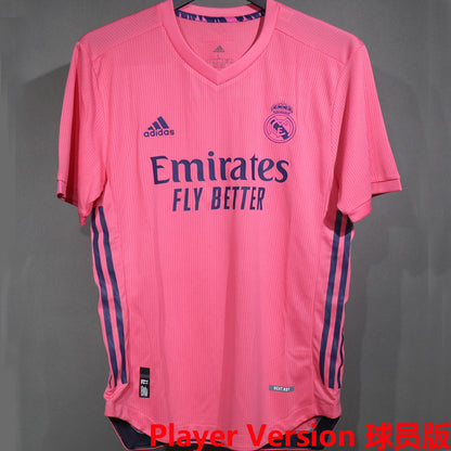 Jersey 2020/21 Real Madrid Visitante Manga corta Versión Jugador Retro