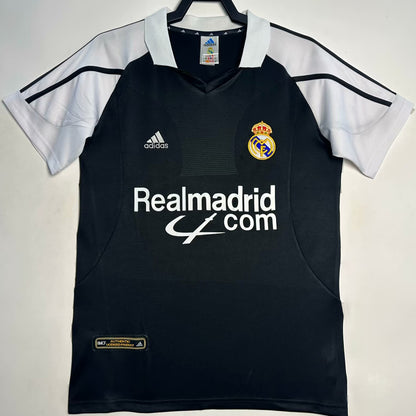 Jersey 2001/02 Real Madrid Visitante Manga corta Versión Fan Retro