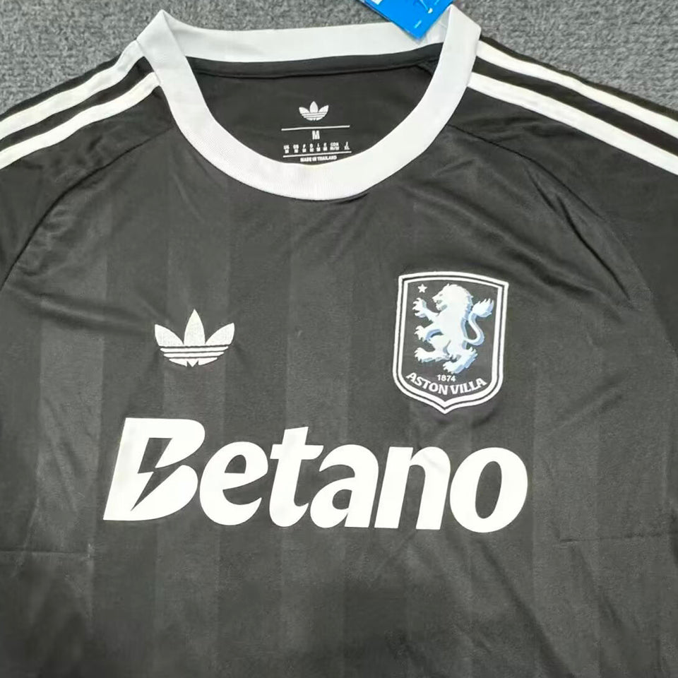 jersey 2025/26 aston villa portero manga corta versión fan