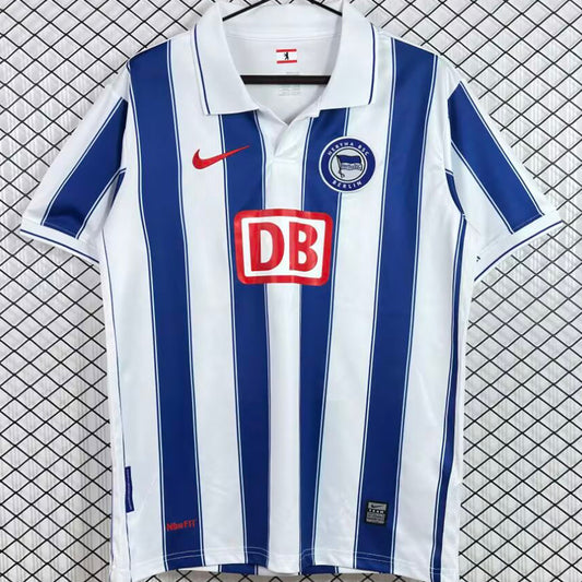 Jersey 2009/2010 Hertha BSC Local Manga corta Versión Fan Retro