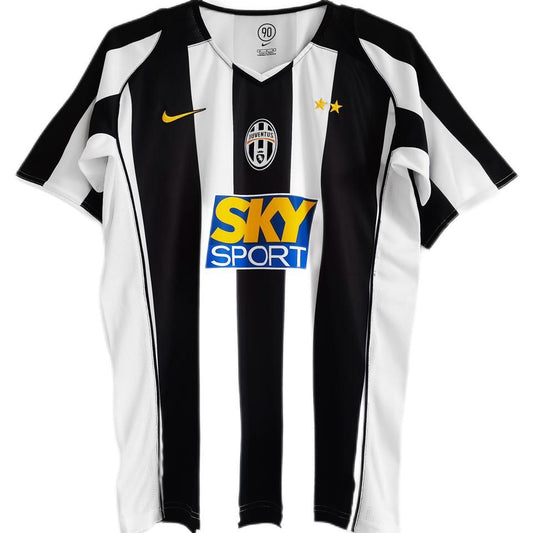 Jersey 2004/05 Juventus Local Manga corta Versión Fan Retro