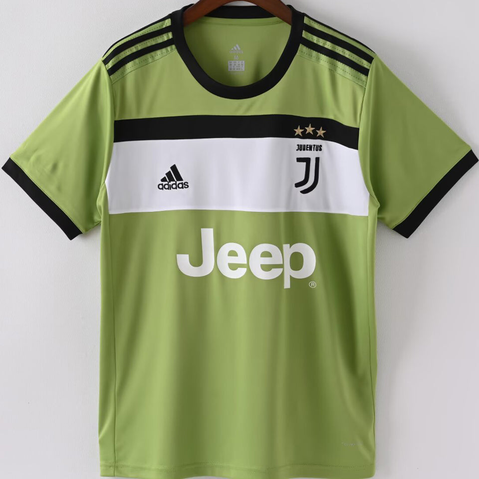 jersey 2017/18 juventus tercero manga corta versión fan retro