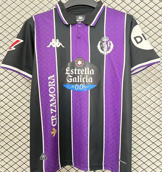 Jersey 2025/26 Real Valladolid Visitante Manga corta Versión Fan