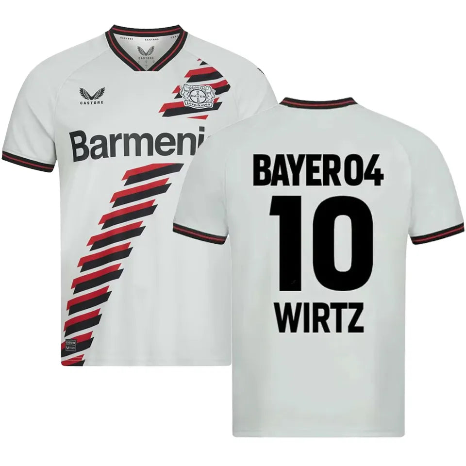 Jersey 2023/24 Leverkusen Visitante Manga corta Versión Fan