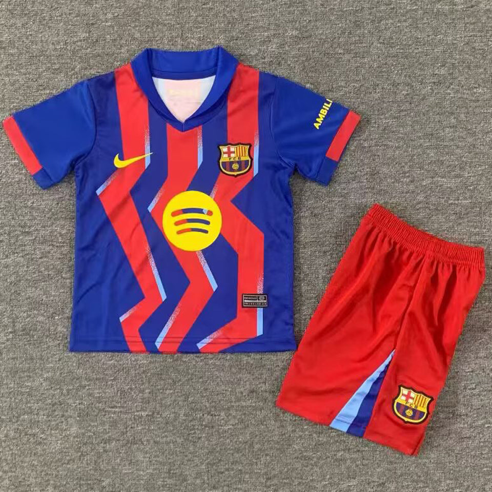 jersey 2025/26 barcelona especial manga corta niño