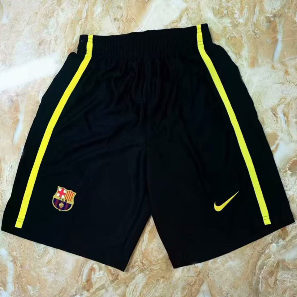 2013/14 barcelona tercero versión fan shorts/ pantalones retro