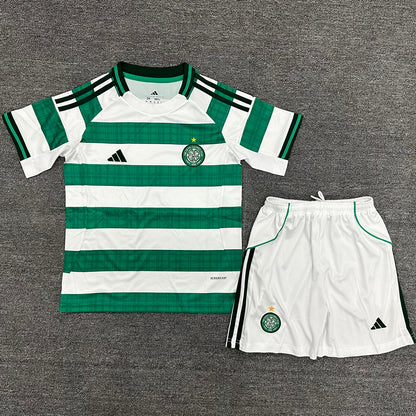 Jersey 2025/26 Celtic Local Manga corta Niño