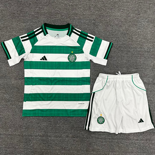 Jersey 2025/26 Celtic Local Manga corta Niño