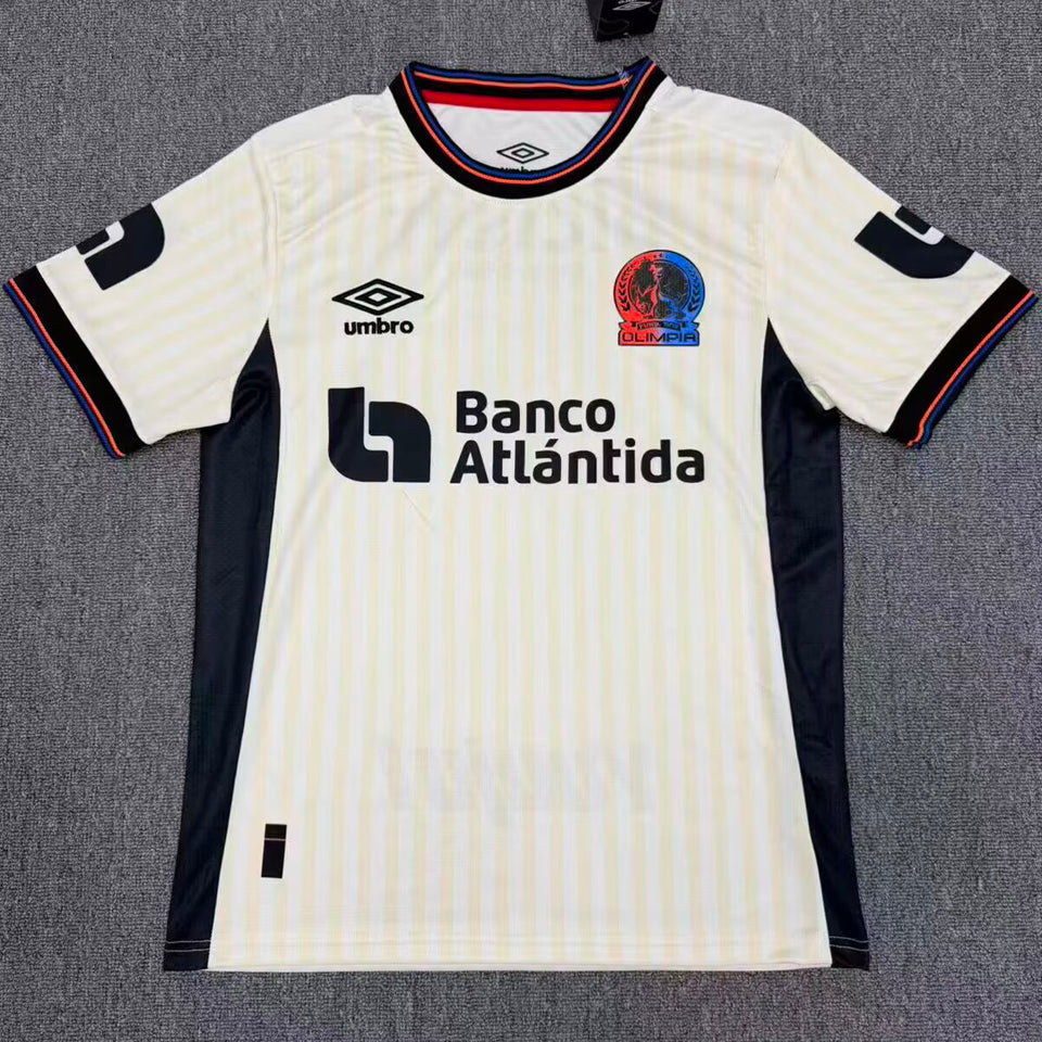 jersey 2026 cd olimpia tercero manga corta versión fan