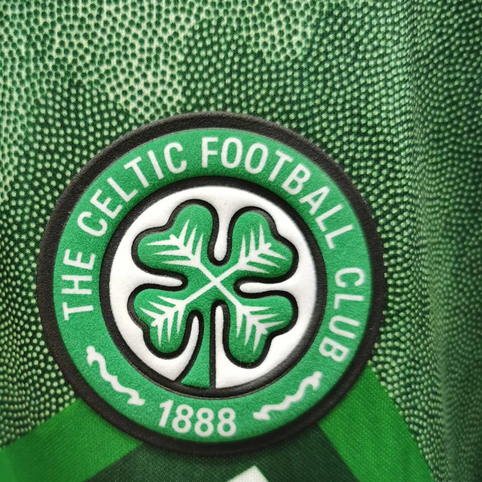 Jersey 1991/92 Celtic Local Manga corta Versión Fan Retro