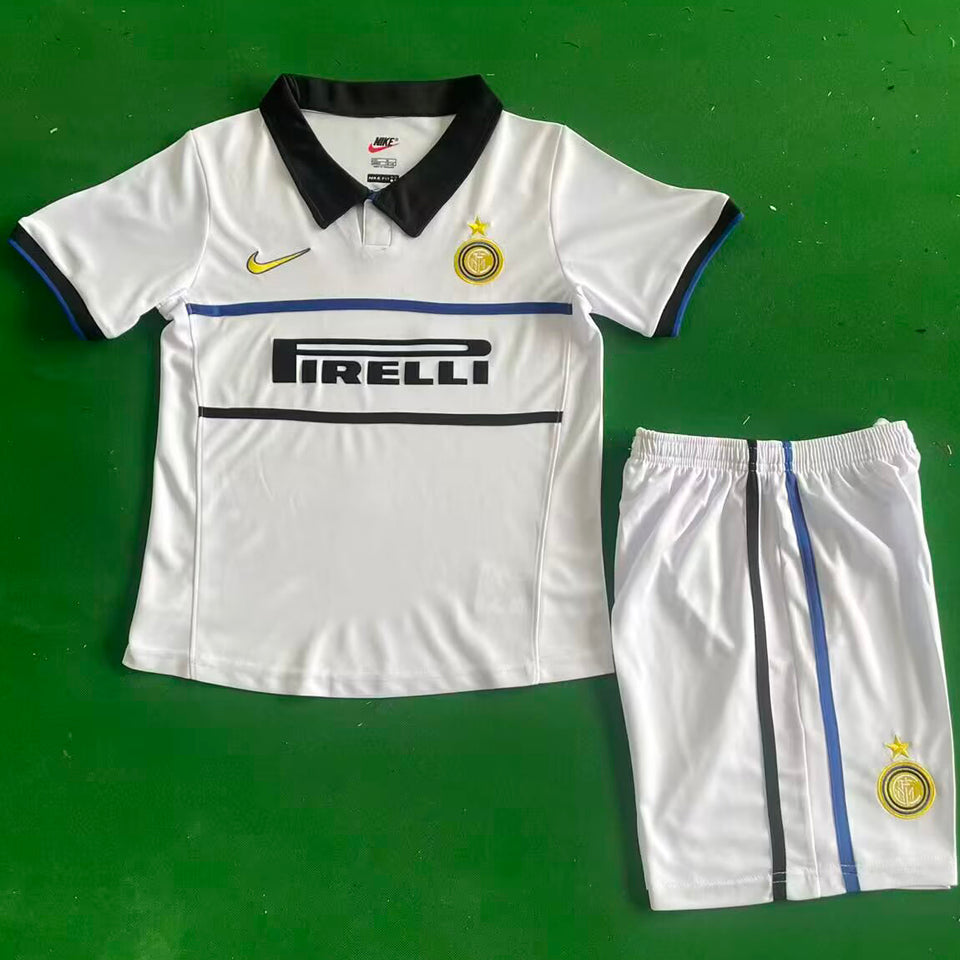 jersey 1998/1999 inter milan visitante manga corta niño retro