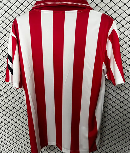 Jersey 1991 Sunderland Local Manga corta Versión Fan Retro
