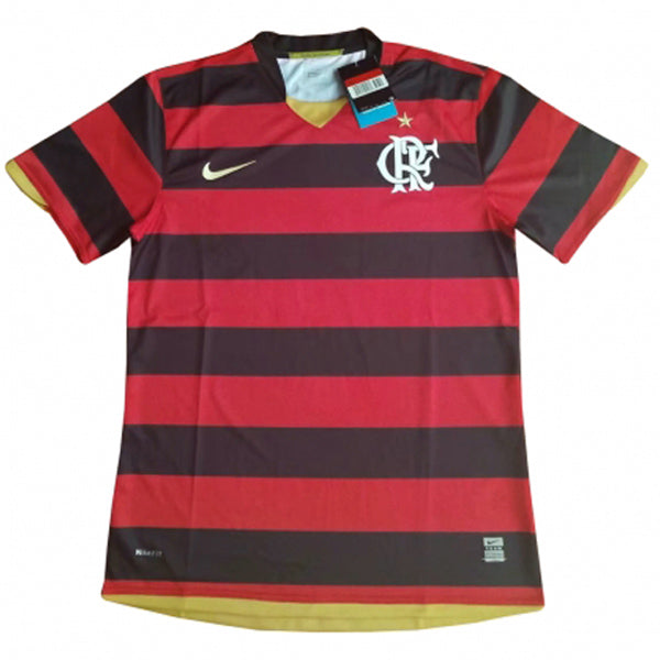 jersey 2008 flamengo rj local manga corta versión fan retro