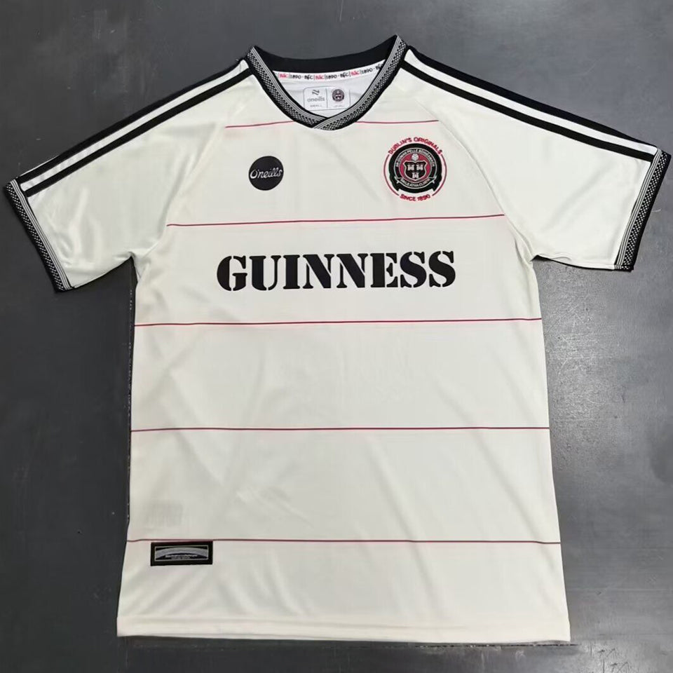 jersey 2025/26 bohemians fc visitante manga corta versión fan