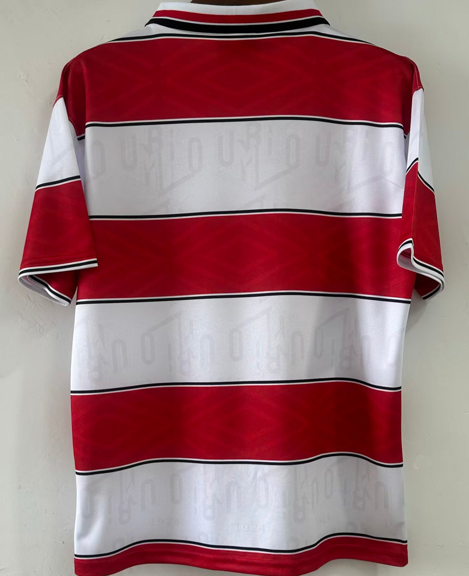 jersey 1996 fortuna dusseldorf local manga corta versión fan retro