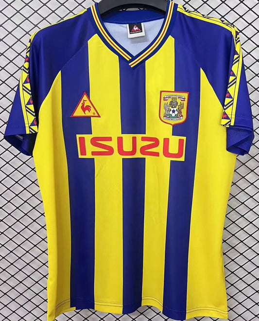 Jersey 1998/1999 Coventry City Visitante Manga corta Versión Fan Retro