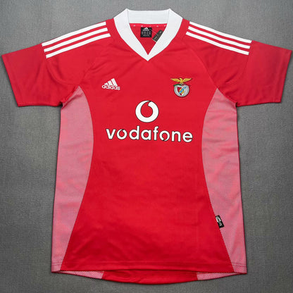 Jersey 2002/03 Benfica Local Manga corta Versión Fan Retro