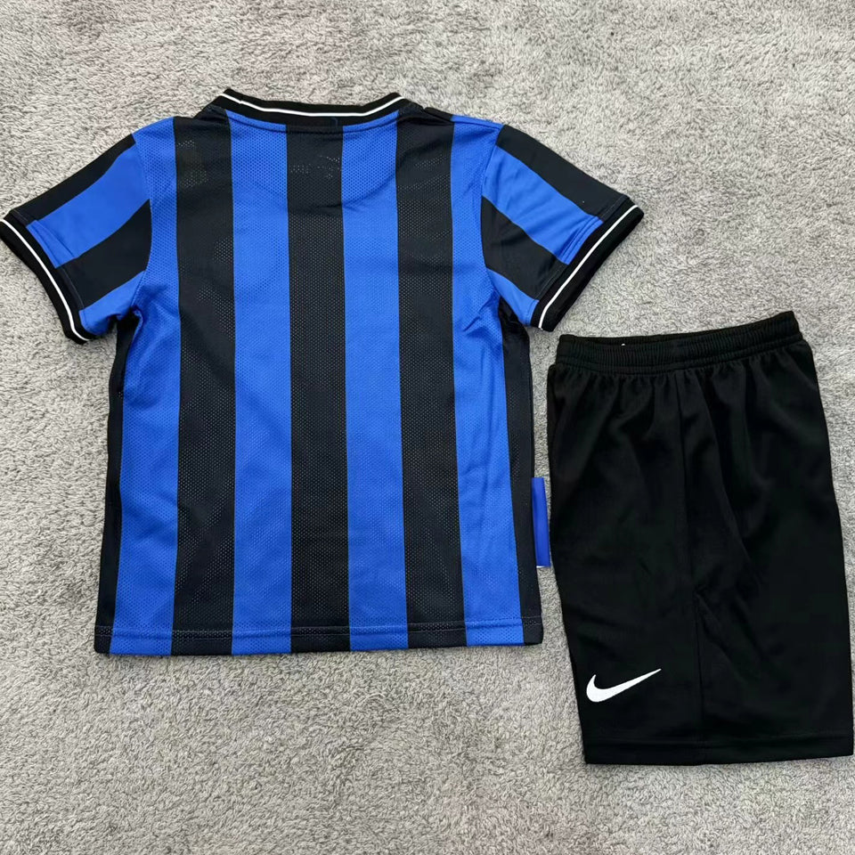 Jersey 2010 Inter Milan Local Manga corta Niño Retro