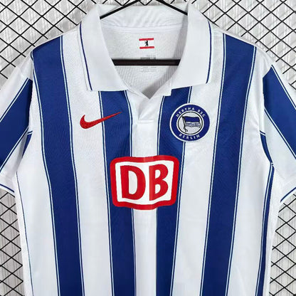 Jersey 2009/2010 Hertha BSC Local Manga corta Versión Fan Retro