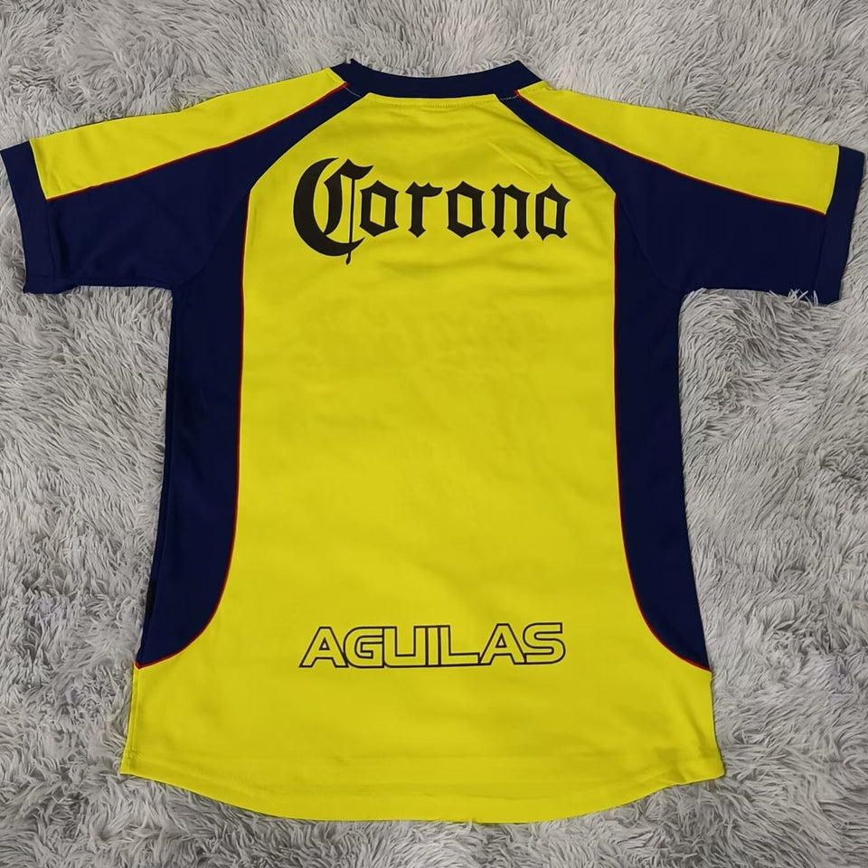 Jersey 2001/02 Club America Local Manga corta Versión Fan Retro