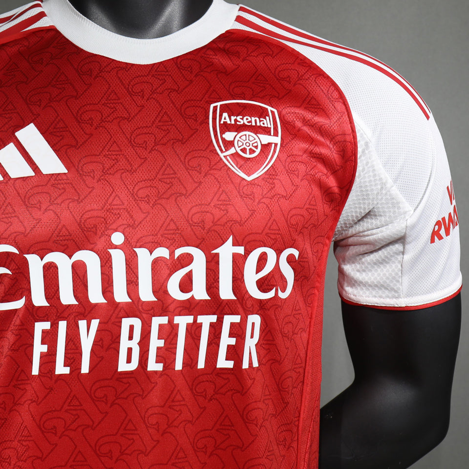jersey 2025/26 arsenal local manga corta versión jugador